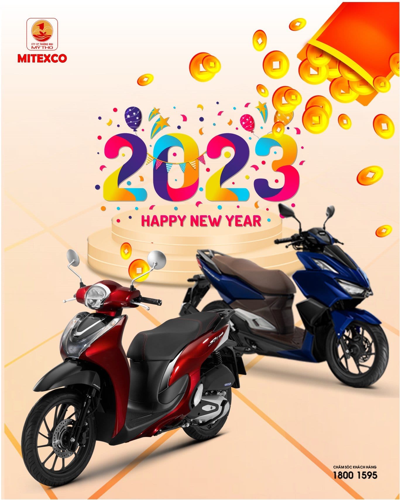 Rước Honda - Mừng Năm Mới 2023