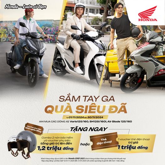 SẮM TAY GA - QUÀ SIÊU ĐÃ